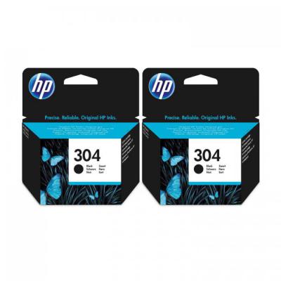 کارتریج جوهری hp 304 black