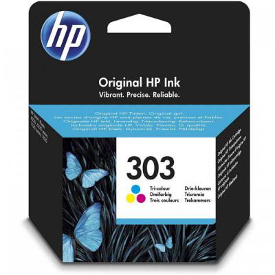 کارتریج جوهری طرح hp 303 color