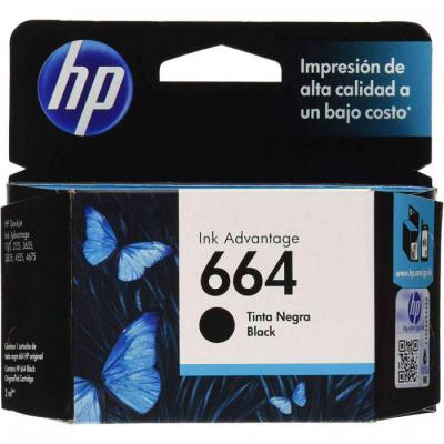 کارتریج جوهری hp 664 black